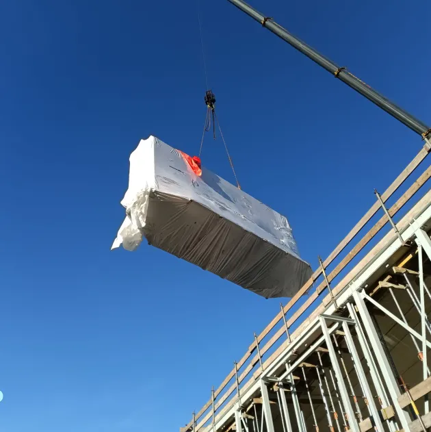 Afgewerkte gevelrenovatie door Rutten Renovatie & Bouw